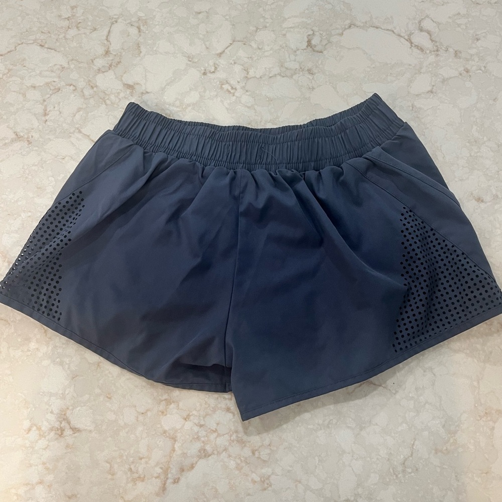 Women's Navy Athletic Shorts